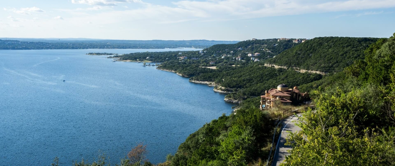 image of Lake Travis in Lakeway, Texas