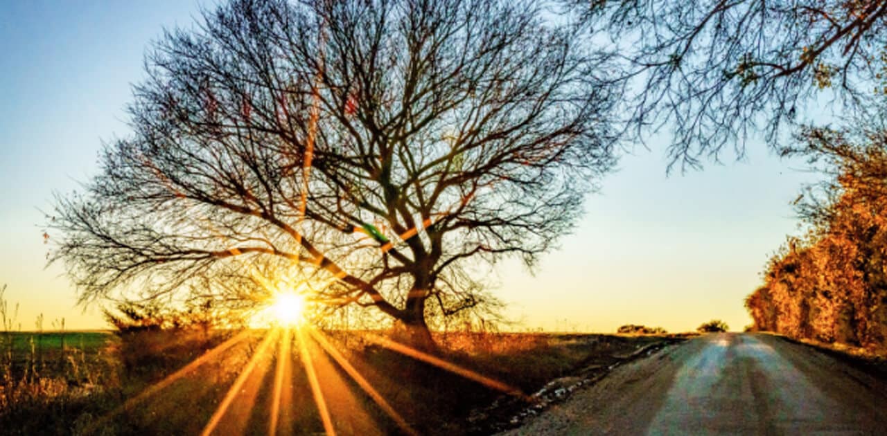 Photo of a sunset in Hutto Texas